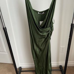 Zara satin dress